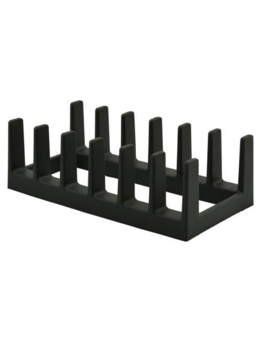 Stojak na pokrywki plastikowy 28x14x10cm