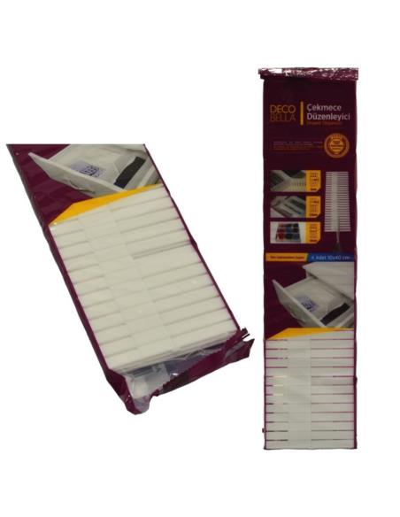 Organizer do szuflady do przycinania 4szt 10x40cm