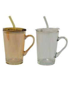 Kubek słoik szklany 450ml mix BRAK SŁOMKI 2