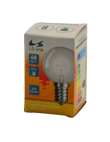 Żarówka specjalna Kulka 40W E14