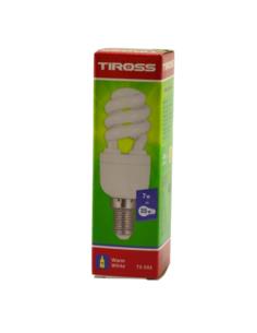 Żarówka LED E14 7W 330lm Tiross ciepła biała
