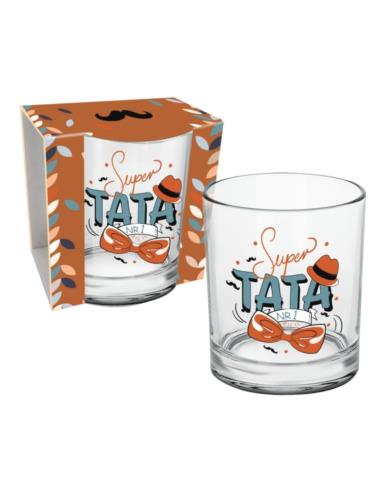Szklanka 200ml do whisky Dzień Ojca "Super Tata"