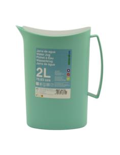 Dzbanek plastikowy 2,0L Soft z pokrywką mix