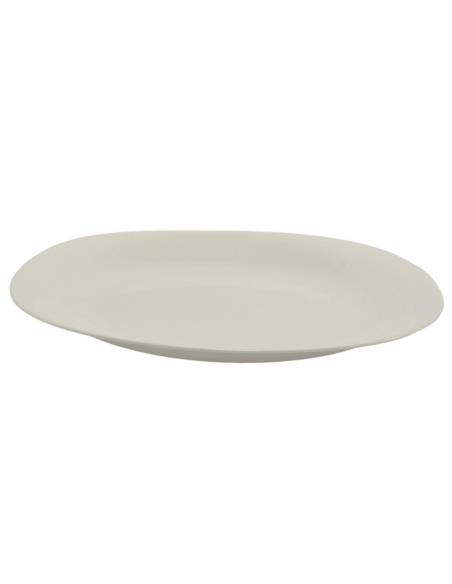 Talerz Opal Modern płytki 25cm biały szklany