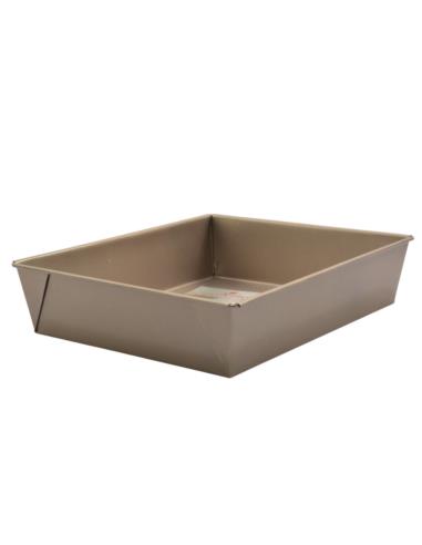 Blacha do pieczenia 270x230x60 złoto-różowa BF27