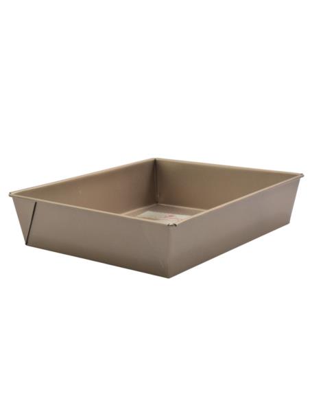 Blacha do pieczenia 270x230x60 złoto-różowa BF27