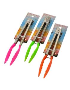 Szczypce kuchenne metal/plastik 18cm mix