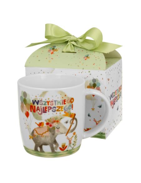 Kubek ceramiczny 400ml "Wszystkiego najlepszego"