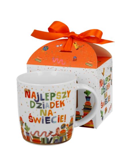 Kubek ceramiczny 400ml "Najlepszy Dziadek na świecie"