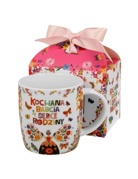 Kubek ceramiczny 400ml "Kochana Babcia"