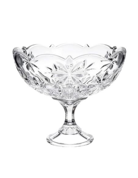 Salaterka kryształ Bohemia Perseus 22cm na nodze