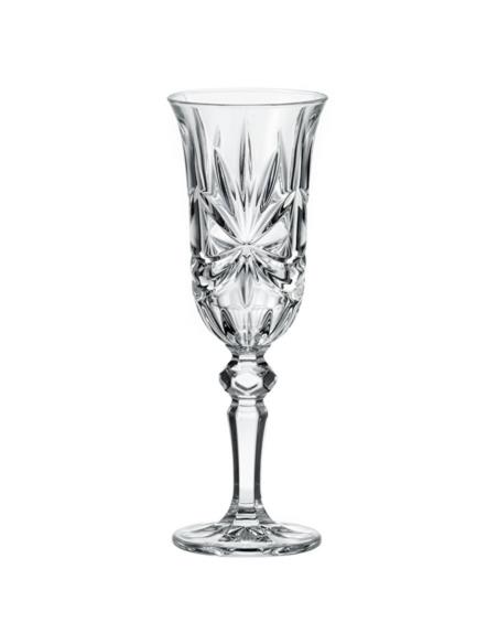 Kieliszki do szampana 150ml 6szt Lorey Ribbon Bohemia kryształ