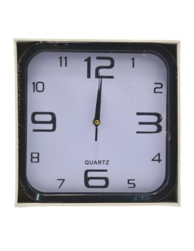 Zegar plastikowy 28cm kwadratowy MRY1830