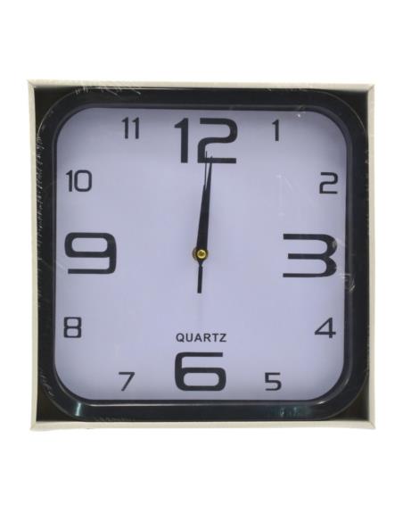 Zegar plastikowy 28cm kwadratowy MRY1830