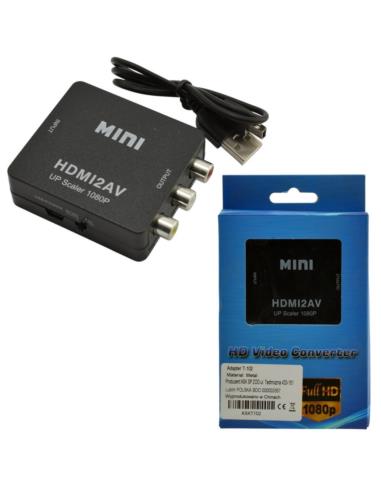 Konwerter HDMI do AV T-102 adapter