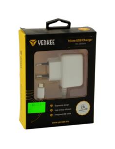 Ładowarka sieciowa YAC2016WH microUSB 2A