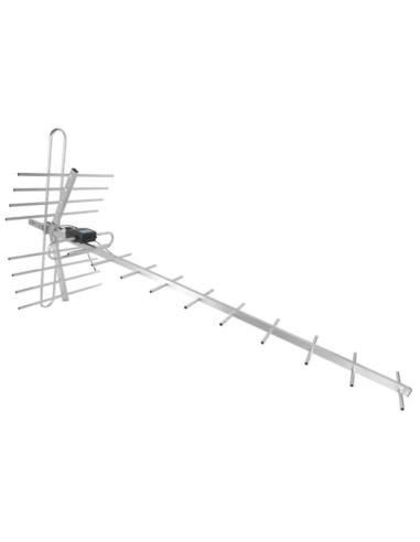 Antena TV LB 1900 19-elementowa COMBO aktywna