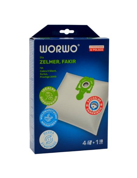 Worek do odkurzaczy Zelmer/Fakir ZMB01 4szt
