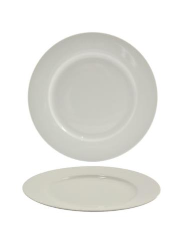 Talerz płytki 27cm biały