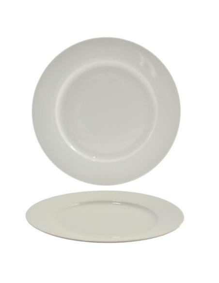 Talerz płytki 27cm biały