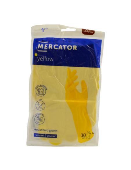 Rękawice gospodarcze lateksowe XL Mercator