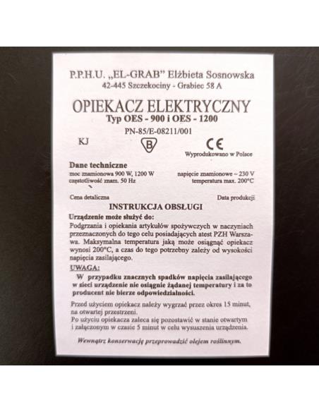 Piecyk elektryczny OES-1200 podwójny