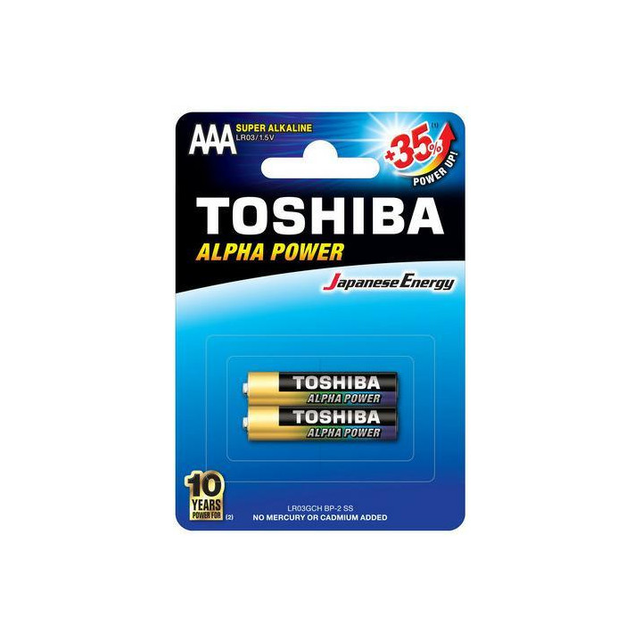 Bateria TOSHIBA ALKALINE LR06/2 kpl