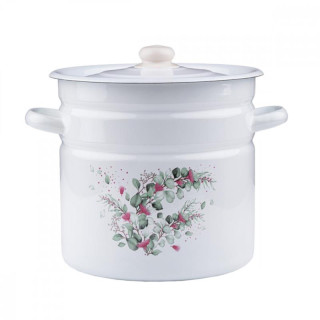 Garnek emalia 28cm 12L Eukaliptus z/p