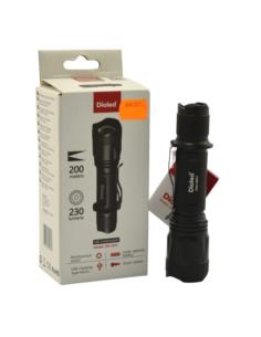 Latarka akumulatorowa 230LM zoom Dioled DIO-0301