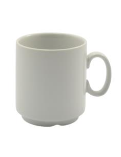 Kubek 250ml ceramiczny biały ZD14717