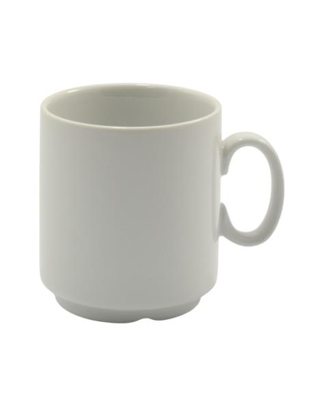 Kubek 250ml ceramiczny biały ZD14717