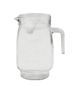 Dzbanek szklany 1,5l z pokrywką