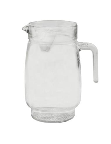 Dzbanek szklany 1,5l z pokrywką
