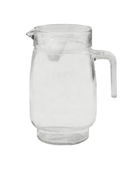 Dzbanek szklany 1,5l z pokrywką