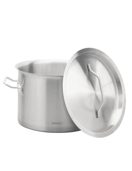 Garnek 25cm 9L z pokrywką KingHoff KH-2021 gastronomiczny