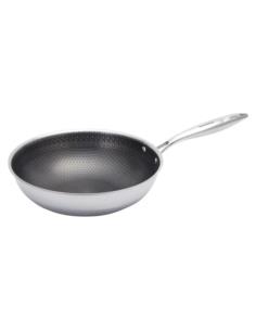 Patelnia wok 28cm stal nierdzewna Klausberg KB-9024