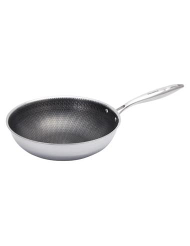 Patelnia wok 28cm stal nierdzewna Klausberg KB-9024