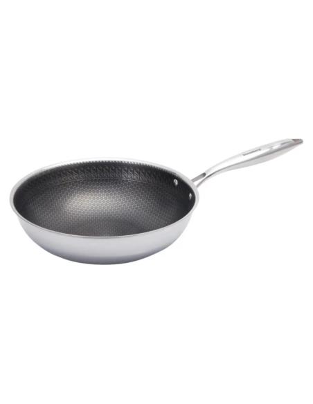 Patelnia wok 28cm stal nierdzewna Klausberg KB-9024