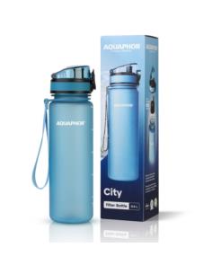 Butelka filtrująca Aquaphor City 0,5L błękitna