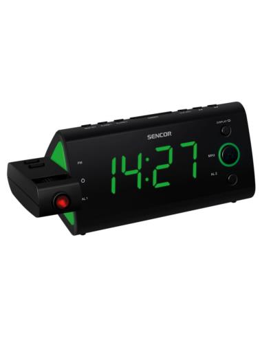 Radiobudzik Sencor z projektorem SRC330