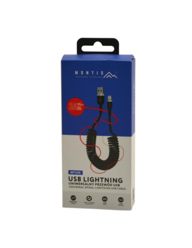 Kabel USB - lighting 1,5m Montis MT129