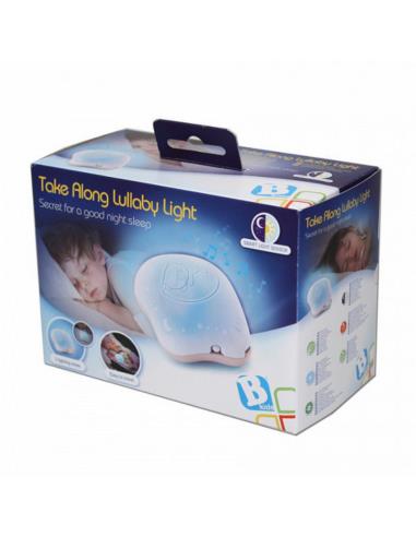 B-Kids Przenośna Lampka z kołysanką róż/