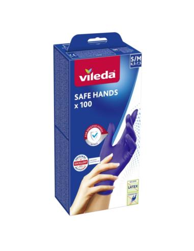 Rękawice Vileda Safe Hands 100 sztuk M/L 167824