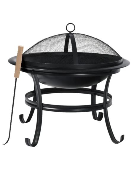 Palenisko ogrodowe KingHoff KH-2030 z pogrzebaczem 54,5cm