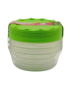 Pojemnik Twist 3x330ml zakręcany plastikowy 090/9016