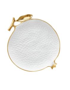 Talerz Villa Italia Grenade white desesr 21,5cm QD418