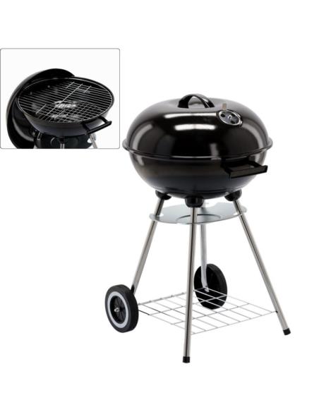 Grill ogrodowy z kółkami 46x44x71cm 5290