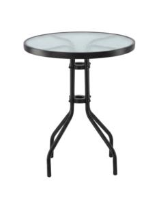 Stolik 60x60x70cm szklany blat 2262