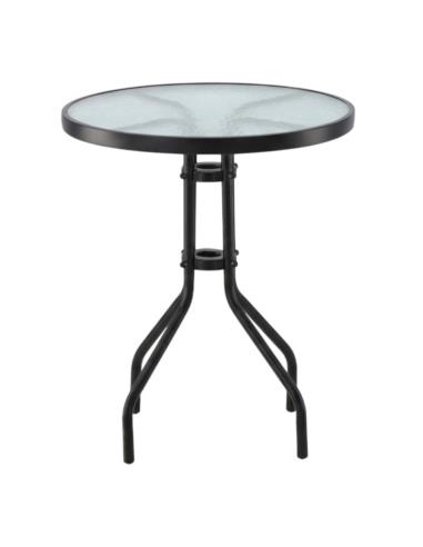 Stolik 60x60x70cm szklany blat 2262