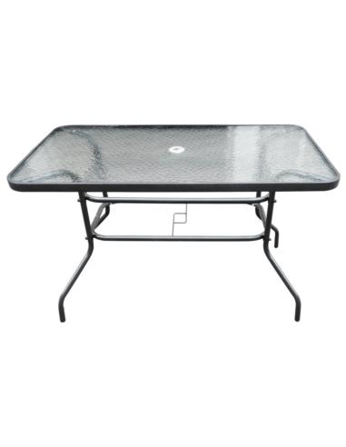 Stół 150x90x70cm szklany blat 2286